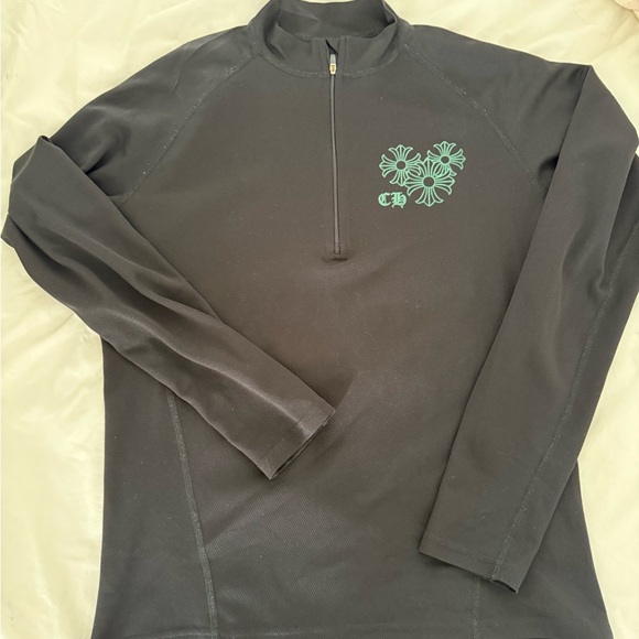 Vintage Chrome Hearts Black and Green Long Sleeve Tee, VERY RARE! - Picture 2 of 7